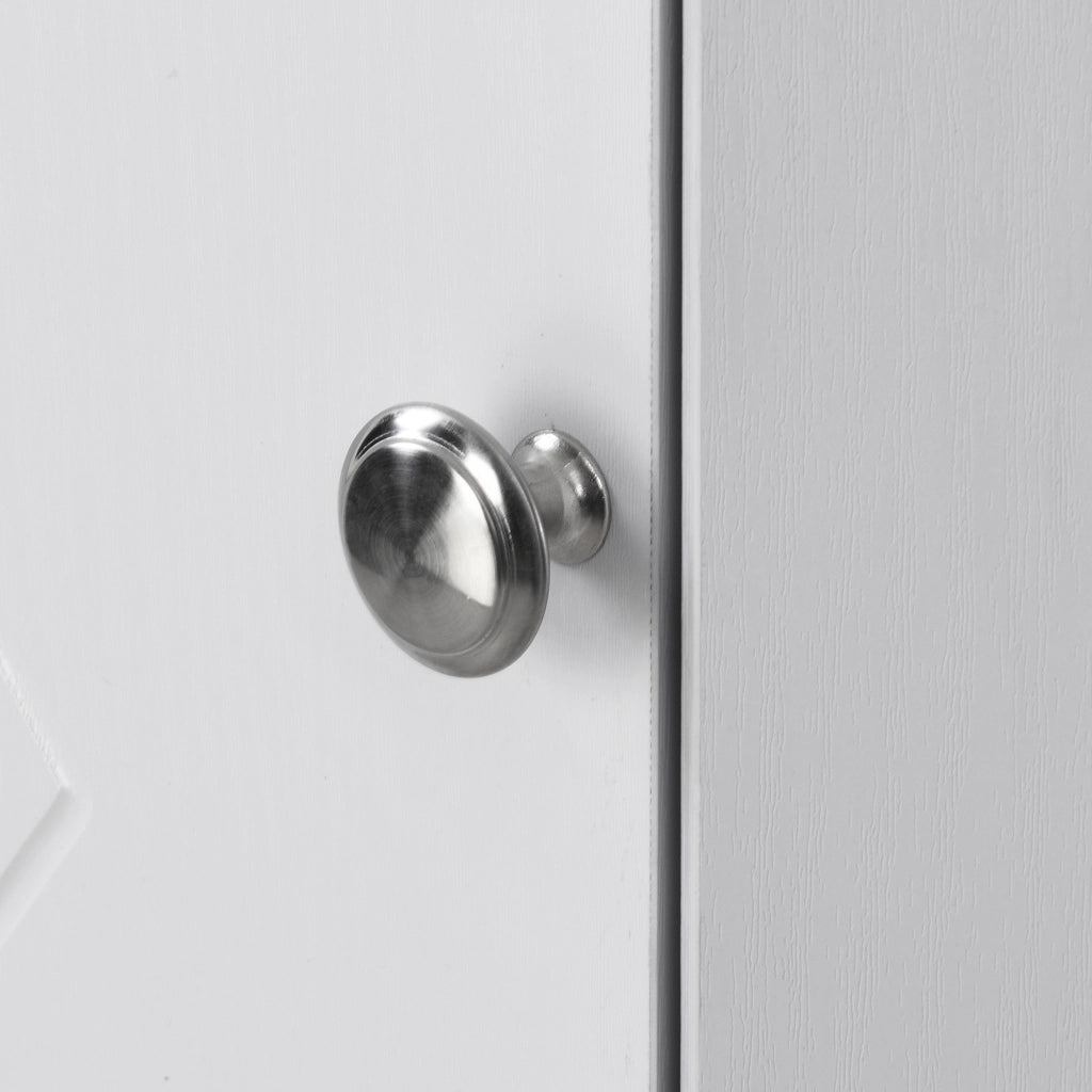 Armadietto da bagno angolare con 2 vani aperti e ripiano regolabile per bagno in truciolare bianco 36.5 × 36.5 × 155 cm