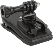 Zak per bagagli con chiusura rapida con attacco a schiena per azione - base di supporto rotante 360 gradi - compatibile con AKASO, OSMO - accessorio per fotocamera sportiva.