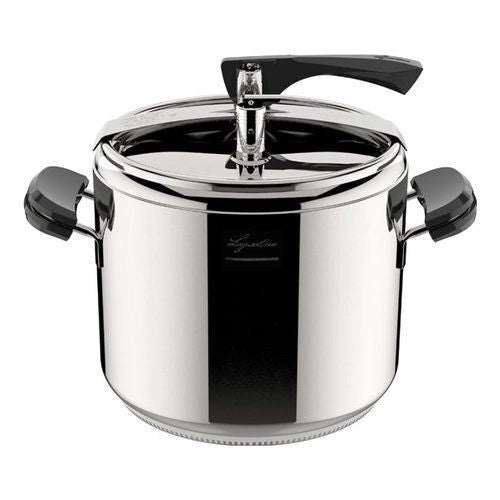 Lagostina 8900547896 Classica Lagofusion Pentola a Pressione Acciaio Inox 18-10 12 L 26 cm 5 Sistemi di Sicurezza