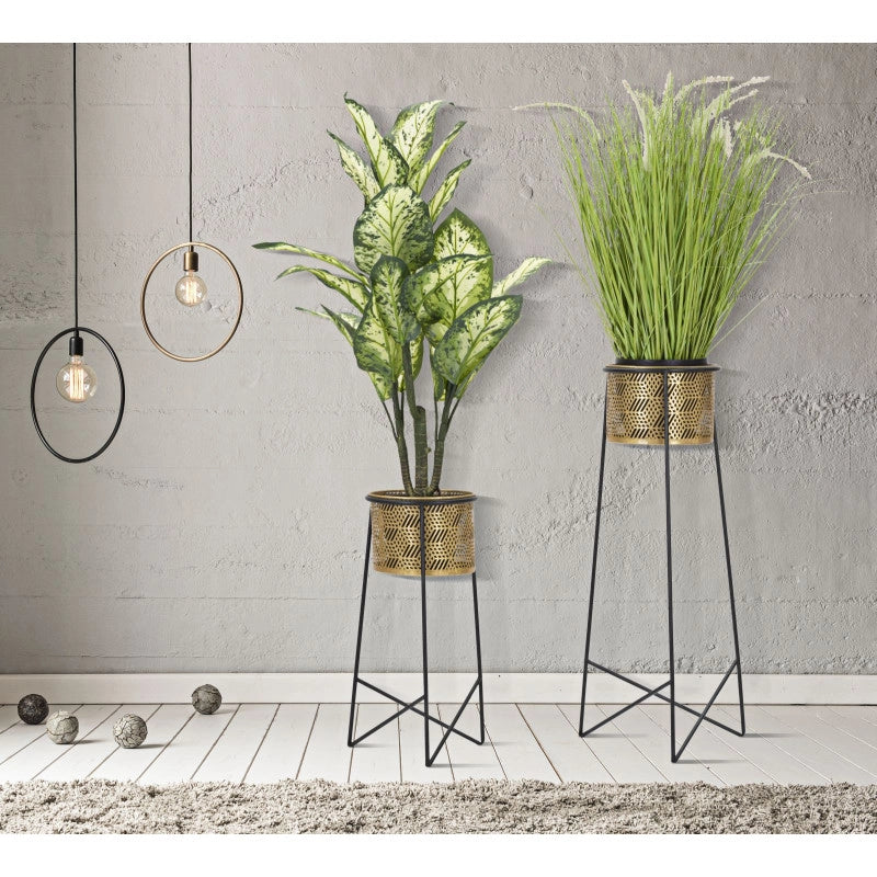 Porta Vasi Coppia Exy cm ø 37x76-27x51
