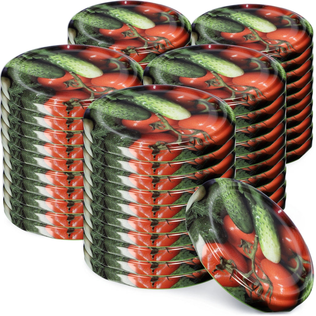 KADAX 50x Jar Caps Fi 82 Tappi per Barattoli Coperchi Conserva