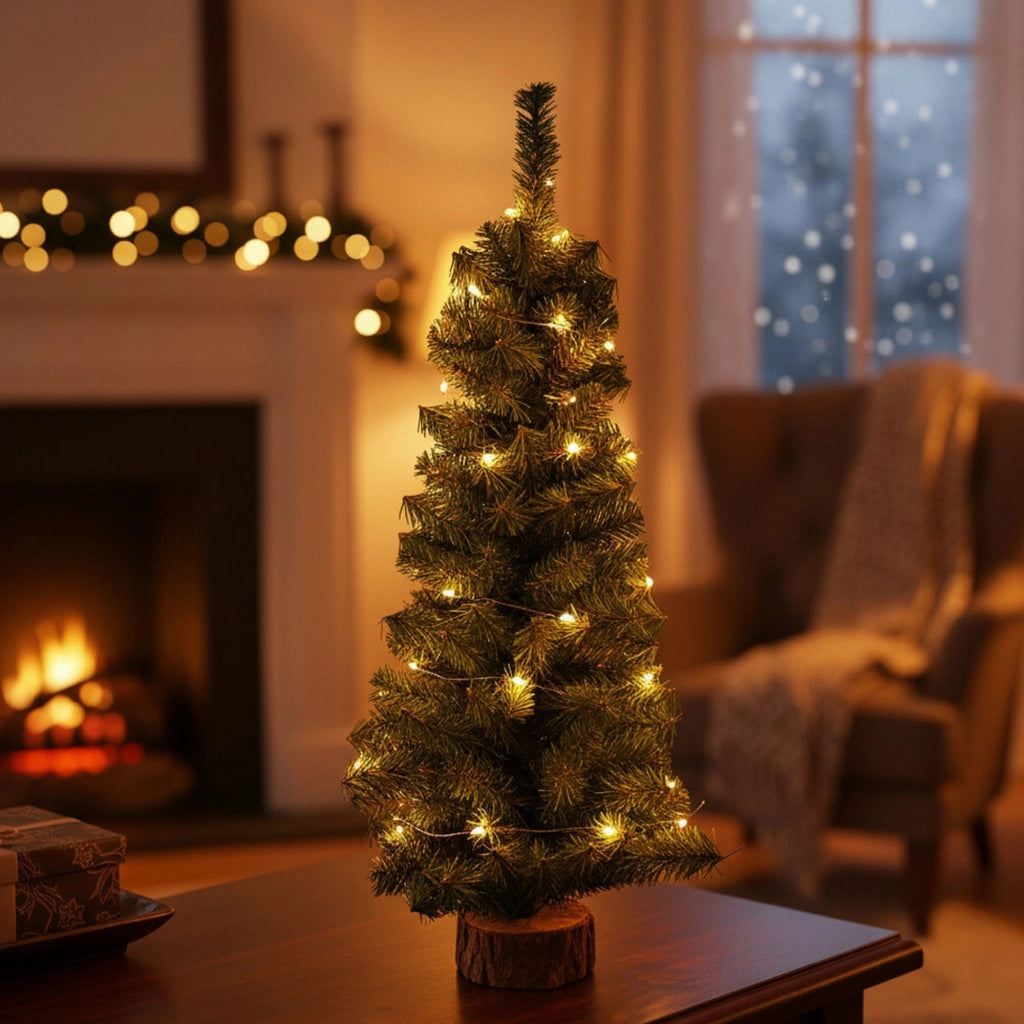 Merry, Albero di Natale 120 Rami Made in Italy, 75h cm