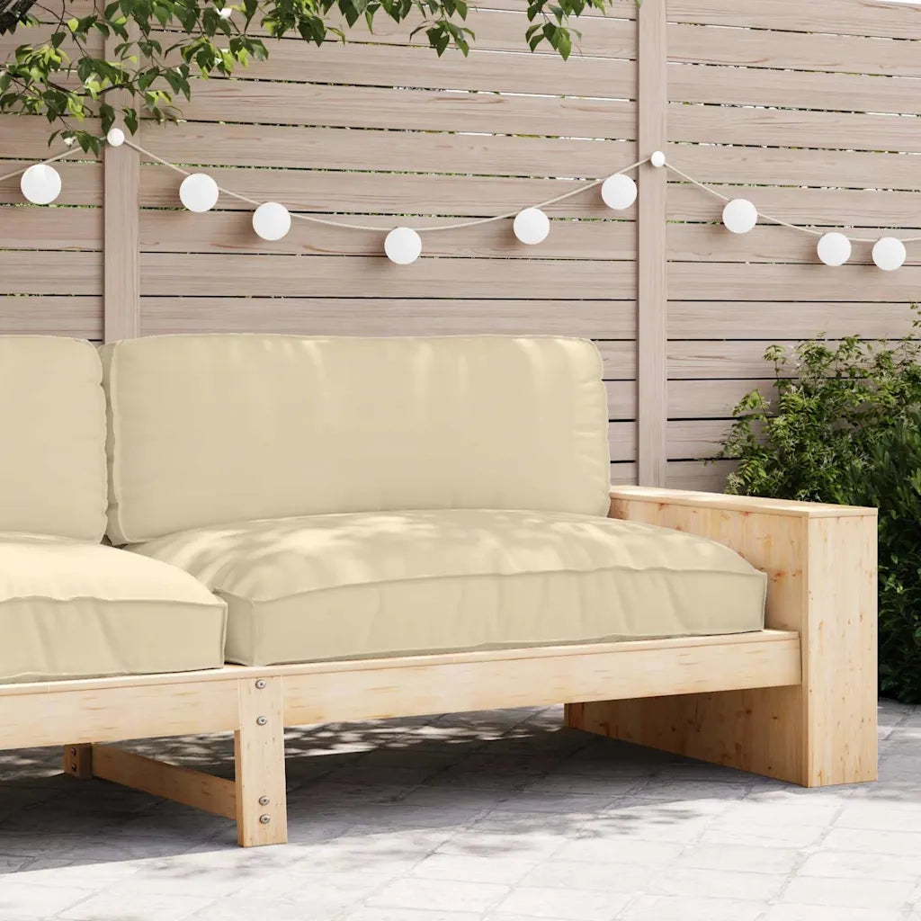 Cuscino Beige 120 x 80 x 12 cm Tessuto Oxford 42001571