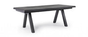 Tavolo Allungabile da Giardino 205-265x103x78h cm Krion Antracite