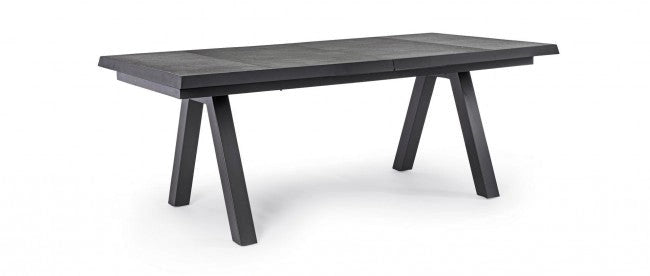 Tavolo Allungabile da Giardino 205-265x103x78h cm Krion Antracite