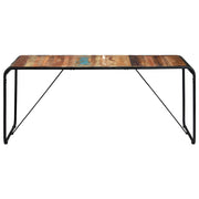 Tavolo da Pranzo 180x90x76 cm in Legno Massello di Recupero 247862