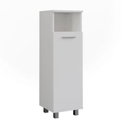 Vicco Mobiletto midi Bianco 30.2 x 95 cm con porta