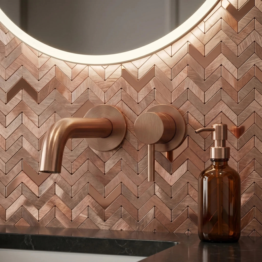 Mosaico Rea P14453 Brush Copper