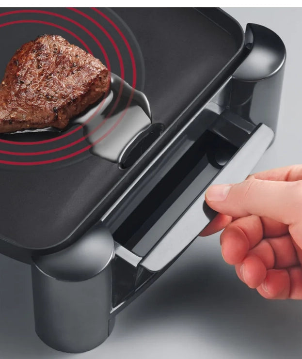 Severin kg2388 teppan yaki piastra per cottura stile giapponese, 2400w