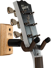 Houder per chitarra da parete - per chitarre acustiche e elettriche - CC01K - supporto per chitarra - legno di quercia - Made in USA