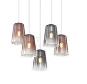 SOSPENSIONE BIANCO RETTANGOLARE 5 LUCI (3 RA + 2 CR) 1164BI-S5 R-RC