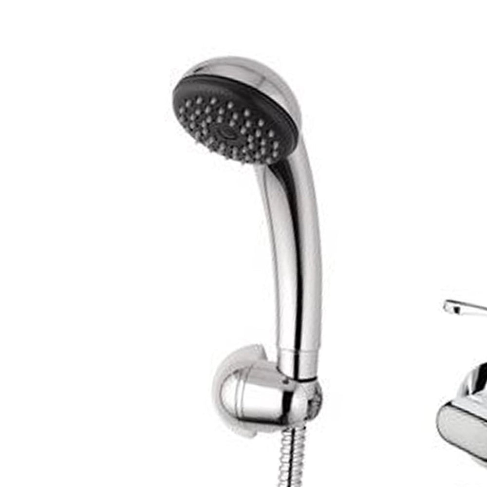 Rubinetto lavabo/vascacon bocca fusa lunga e kit doccia - serie 35