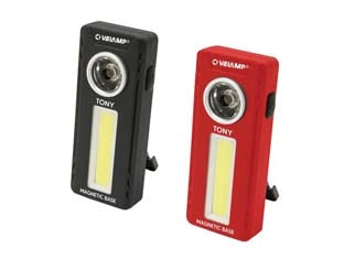 TORCIA DA LAVORO PORTATILE A LED TONY IS416- - 1w - 270 lumen - mm.110x50x30h - 12 pezzi VELAMP