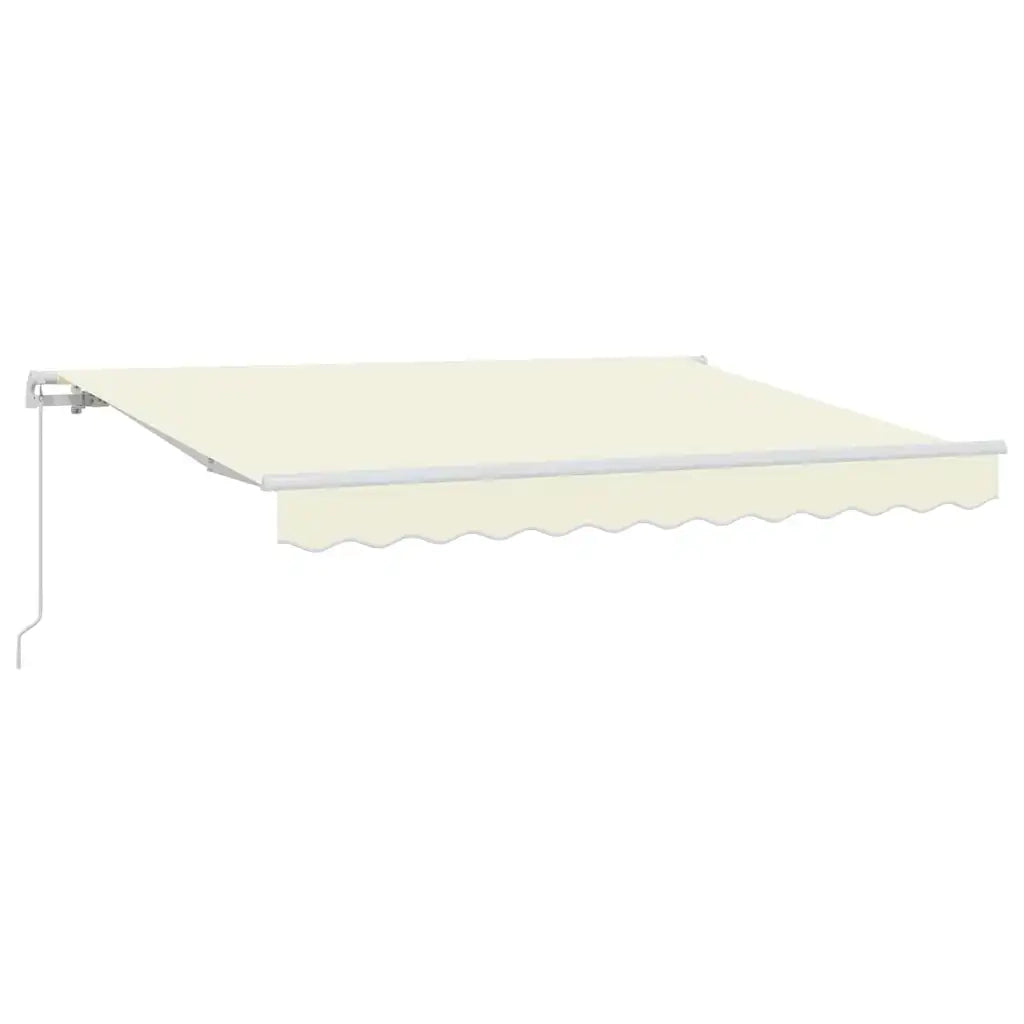Tenda Retrattile Crema 250 x 200 cm Tessuto 3329357