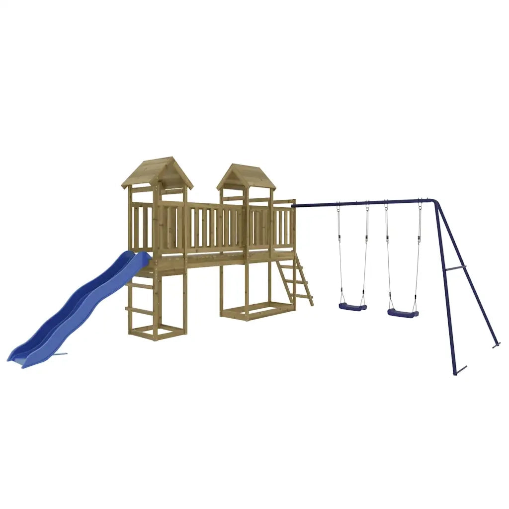 Set da Gioco da Esterno in Legno di Pino Impregnato 3155887