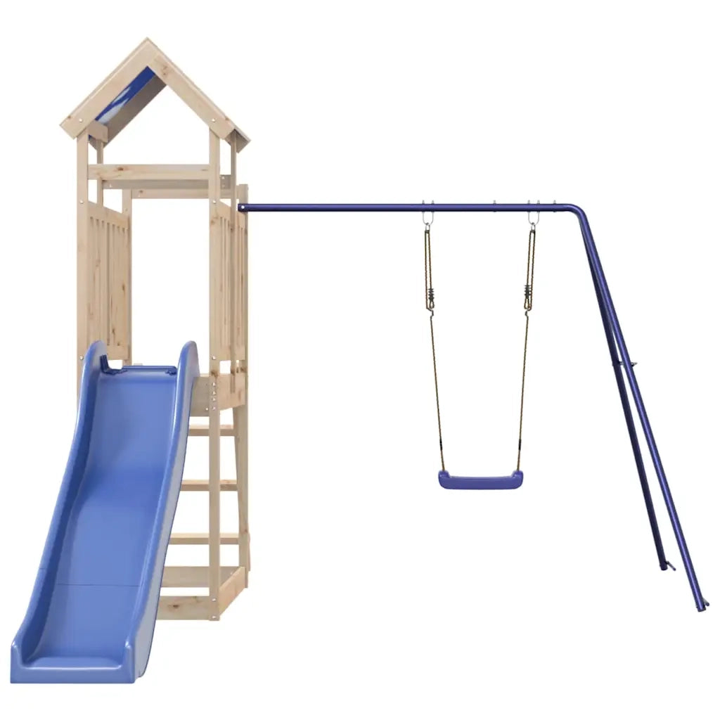 Set da Gioco da Esterno in Legno Massello di Pino 3279076