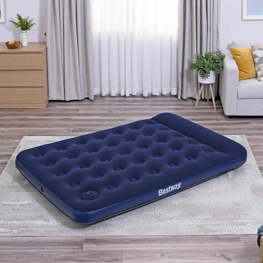 Best Way Letto ad Aria Blu 191 x 137 x 28 cm PVC 42007936