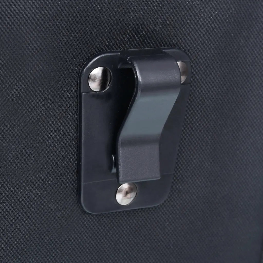 Borsa Singola Bicicletta Impermeabile per Portapacchi 21 L Nero