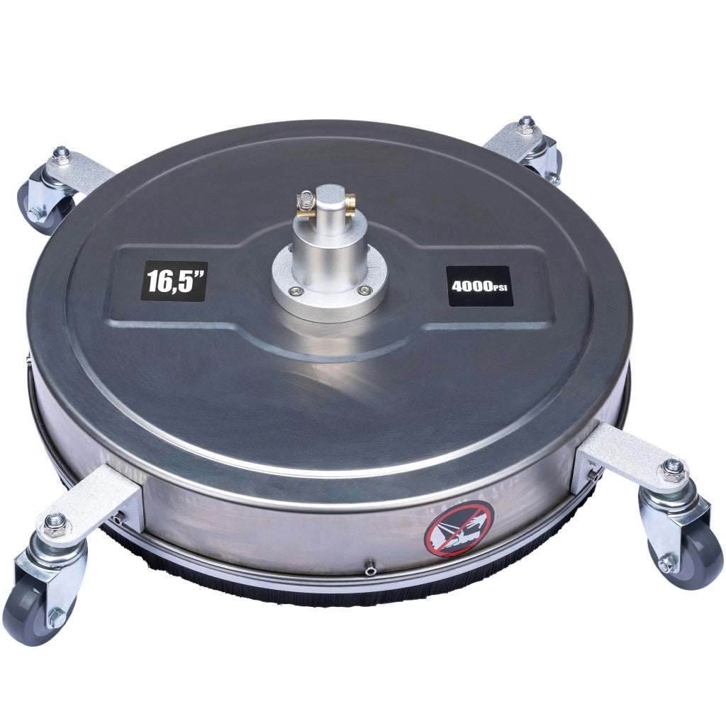 Spazzola Professionale T-Racer 16,5" – Acciaio Inox, 275 Bar | Attacco Rapido 1/4"