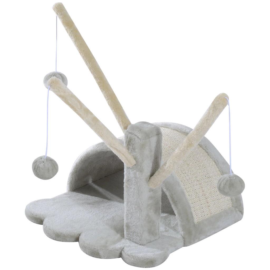 Tiragraffi per Gatti ¨C zephmum ¨C Grigio Chiaro 40 cm