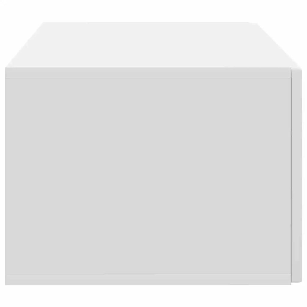 Mobile Porta TV da Muro-Credenza per TV sospesa Bianco 59,5 x 41 x 30 cm 846858