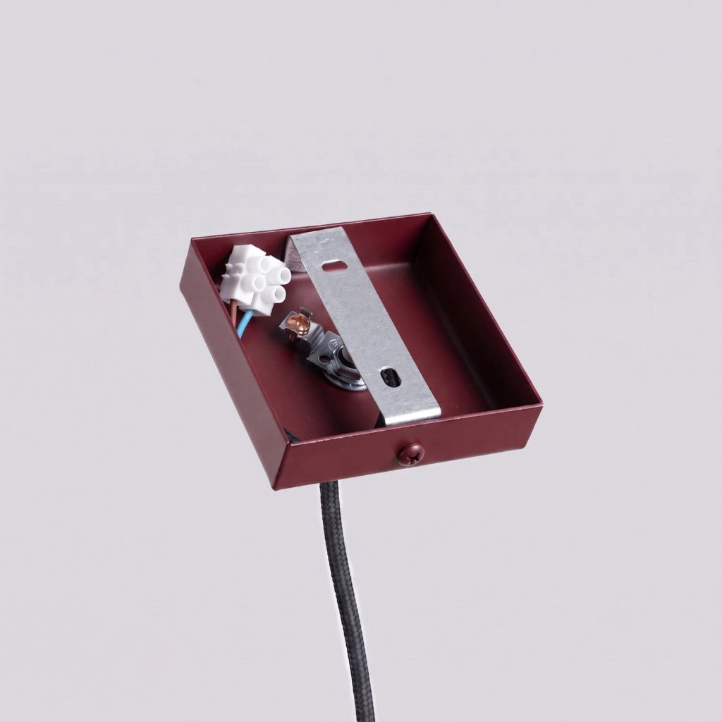 Lampada a sospensione LAGOS 1 bordeaux