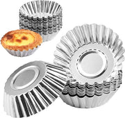 30 pezzi di forma a ciambella, mini-muffin, rivestimento antiaderente riutilizzabile, forme per budino, torta, cupcake