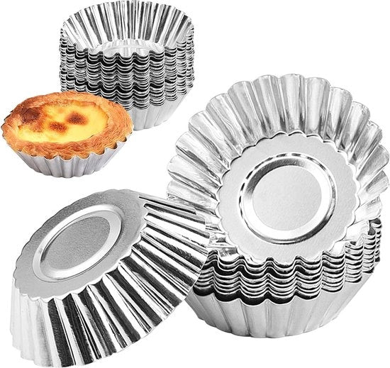 30 pezzi di forma a ciambella, mini-muffin, rivestimento antiaderente riutilizzabile, forme per budino, torta, cupcake