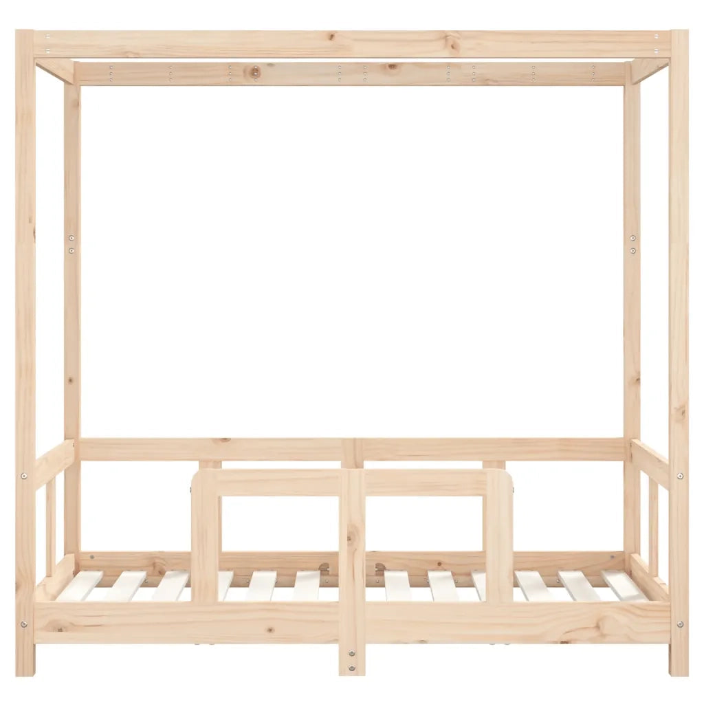 Giroletto per Bambini 70x140 cm in Legno Massello di Pino 834510