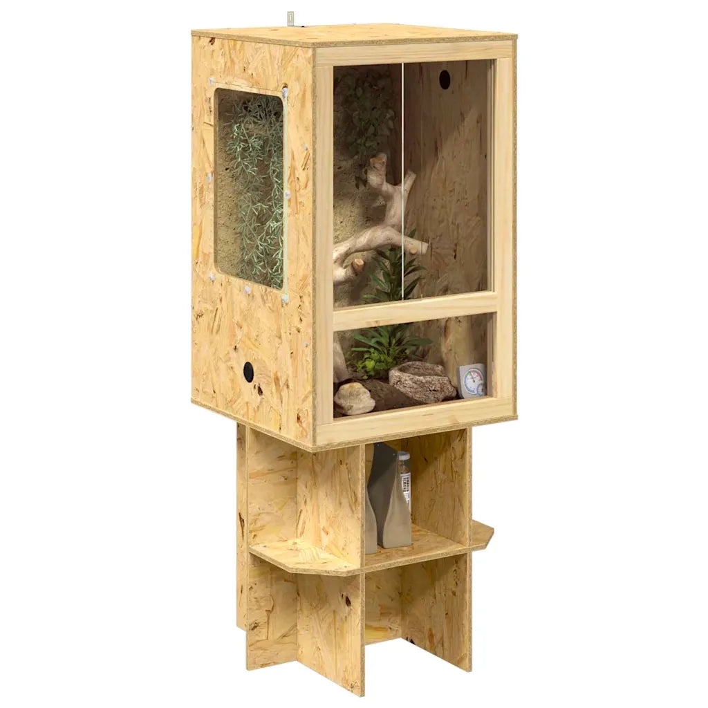 Terrario Marrone 50 x 50 x 130 cm OSB CFW9887919