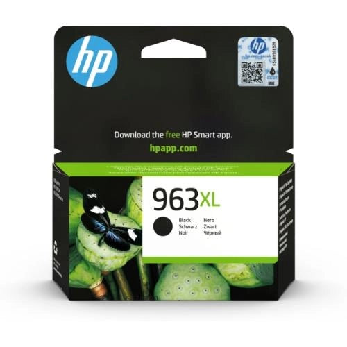 Ink hp 3ja30ae n.963xl nero x hp oj-9010 oj-9012 oj-9013 oj-9015 oj-9016 oj-9019 oj-9020 oj-9022 oj-9025