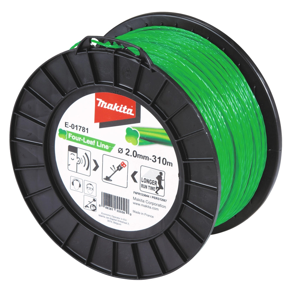 BOBINA DI FILO PER DECESPUGLIATORE 2mm X 310 METRI MAKITA - E-01781