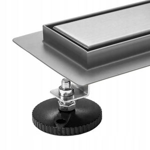 Scarico Lineare Rea Neox Pro Nickiel Brush 60