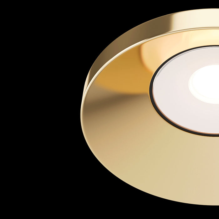 Faretto da incasso Downlight in Alluminio Kappell Oro