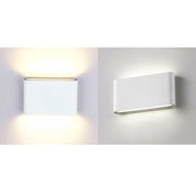 Trade Shop - Applique Led Rettangolare Slim 16watt Bianco Luce Bianca Naturale Fredda Xc-9048 -