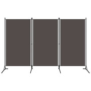 Divisorio Ambienti | Divider per stanze | Paravento a 3 Pannelli Antracite 260x180 cm