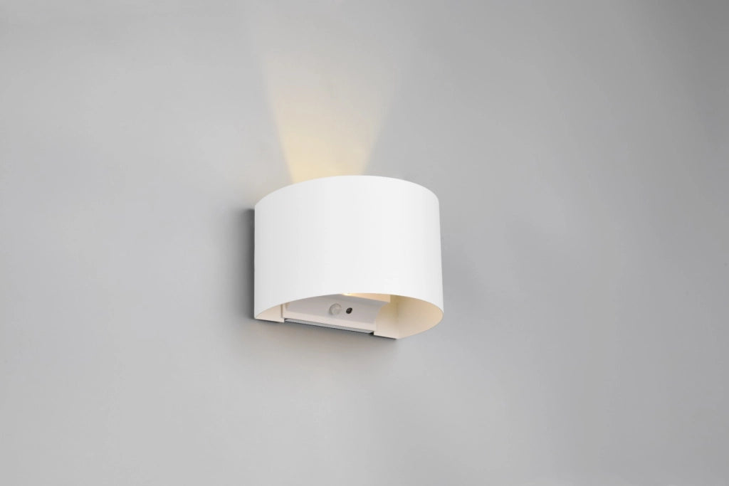 Applique LED 6W ricaricabile con sensore movimento bianca