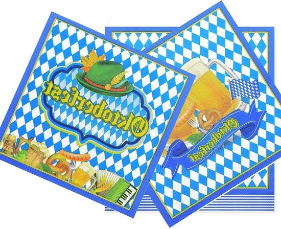 Set di Decorazioni Oktoberfest a Festa Barbecue a Tavola - 40 pezzi