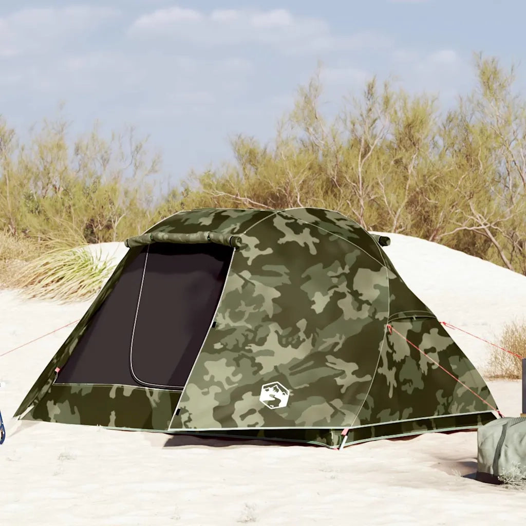 Tenda da Pesca per 3 Persone-Tenda da campeggio Mimetica Impermeabile