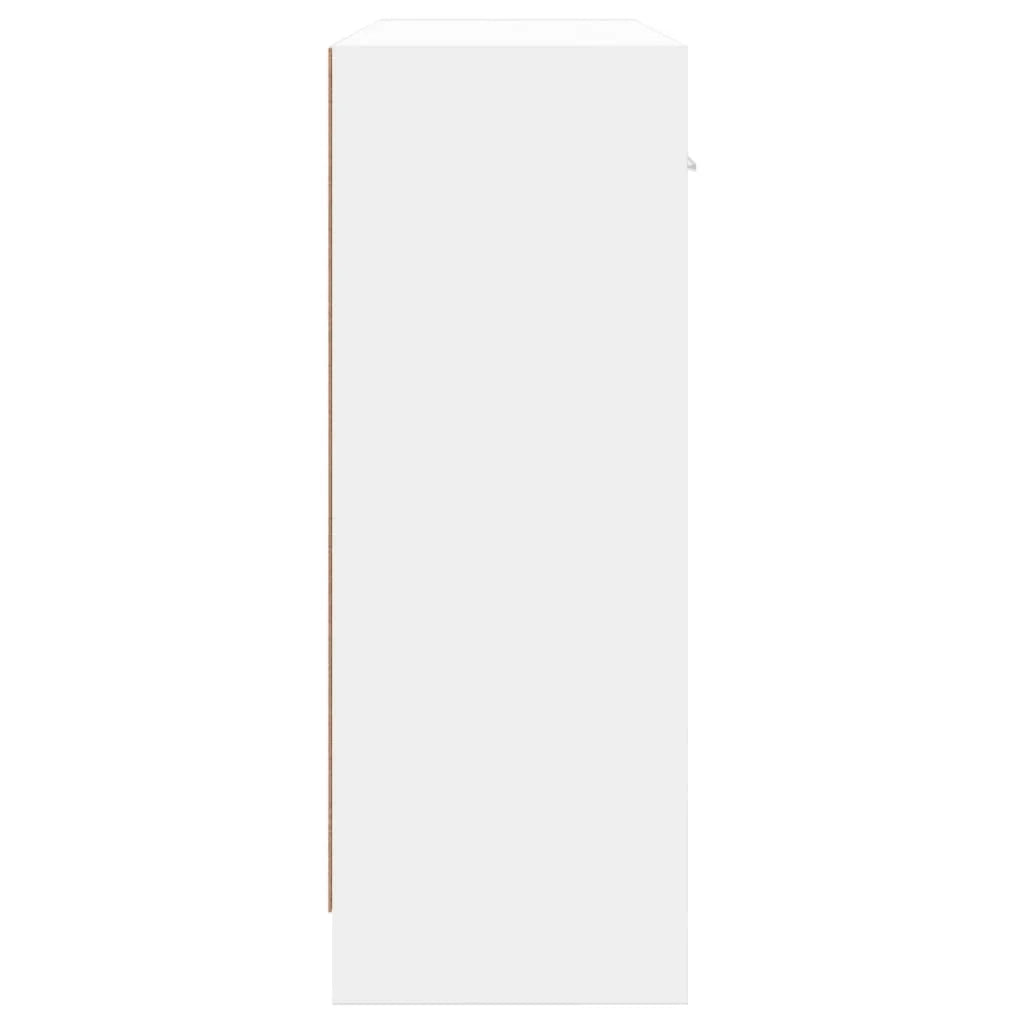 Buffet credenza cassettiera armadio mobile contenitore organizer per cucina soggiorno salotto 91 x 28 x 75 cm legno ingegnerizzato bianco 02_0030537