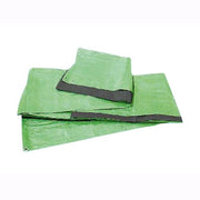 Telo Telone In Polietilene Occhiellato Pesante Colore Nero/Verde 5x6 Mt.
