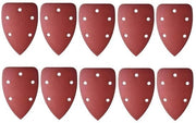 Panno abrasivo multifunzionale - 180 grit - 10 pezzi - Triangolare - Adatto per multitool oscillante