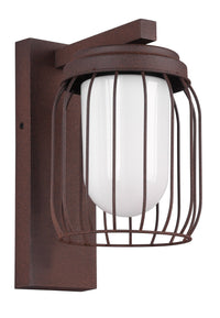 Applique da Esterno Attacco E27 in Alluminio Pressofuso Ruggine