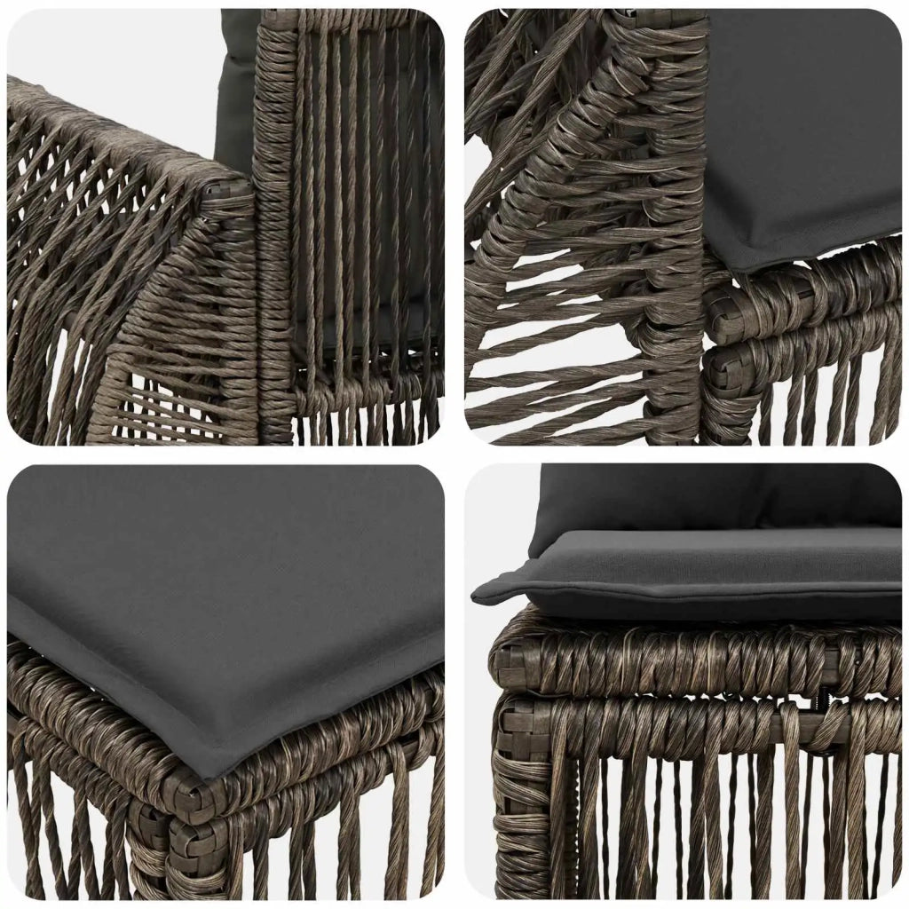 Set Divano da Giardino 6 pz 6-Numero di posti 3435515