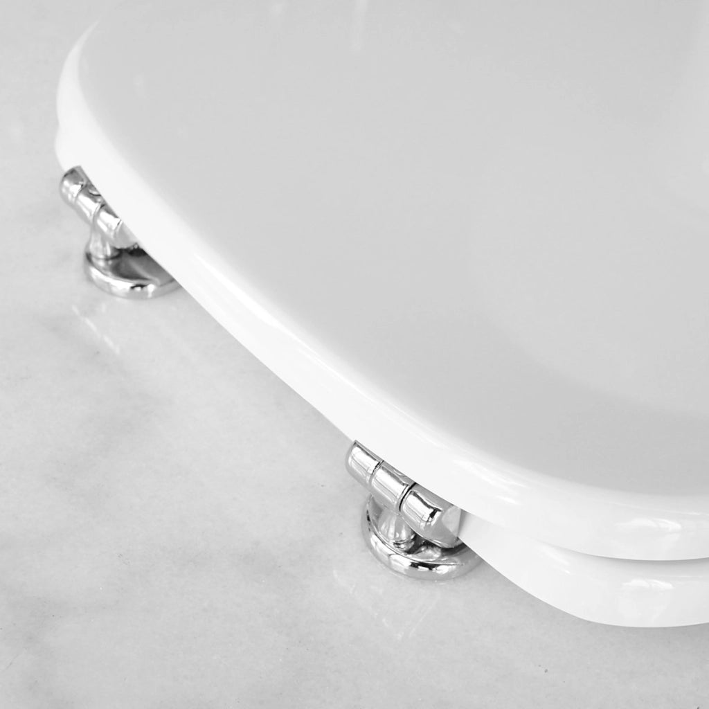 Copriwater compatibile per WC Dolomite vaso Rio forma 8 Bianco