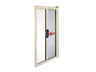 ZANZARIERA KIT A MOLLA PER PORTA FINESTRA NON FRIZIONATA BIANCO cm.160x250h.    VETTE