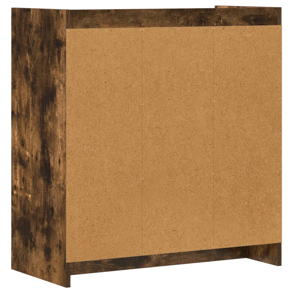 Credenza Rovere Fumo 72 x 36 x 80 cm Legno ingegnerizzato 8011095