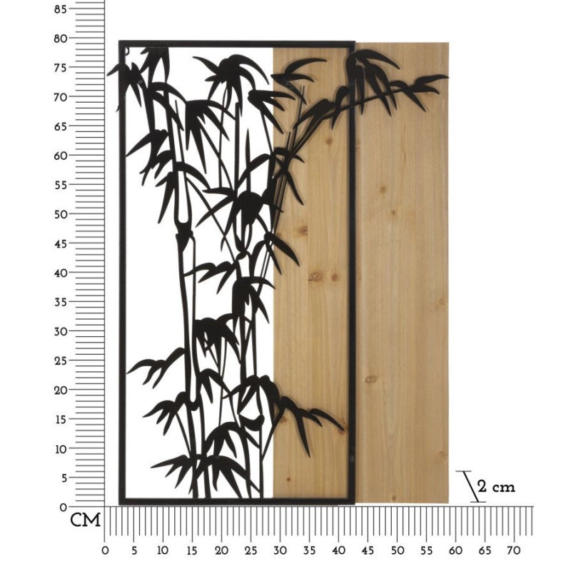 Pannello Da Muro Bamboo cm 58x2x80