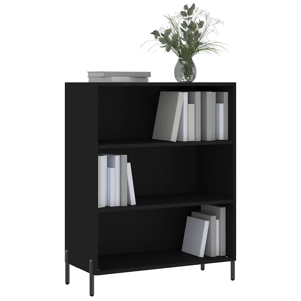 Scaffale Nero 69,5x32,5x90 cm in Legno Multistrato CFW8103613