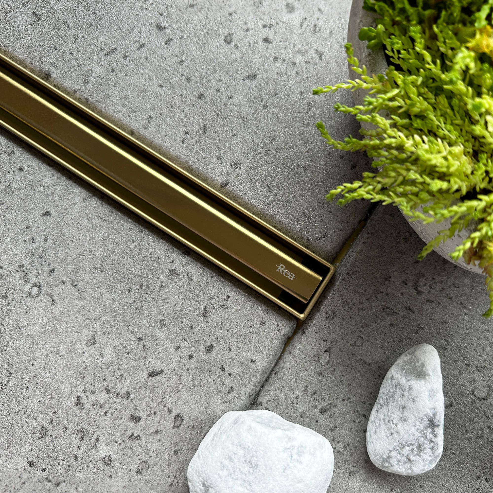 Scarico Lineare Rea Neox Slim Pro Gold 60